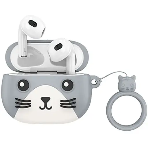 Навушники бездротові Hoco TWS EW46 вкладиші mysterious cat