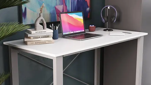 Письменный стол Ferrum-decor Драйв 750x1200x600 Серый металл ДСП Белое 16 мм (FRD-103115) - фото 8