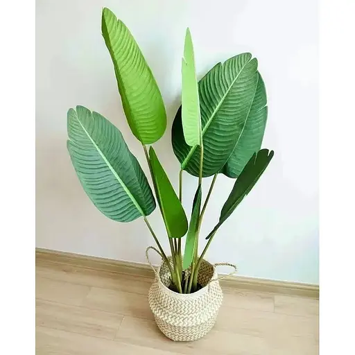 Банановое дерево искусственное 120 см в горшке - фото 6