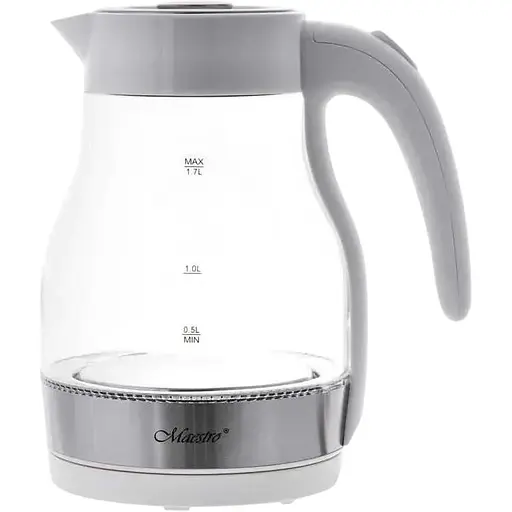 Чайник стекло Maestro MR-061 White