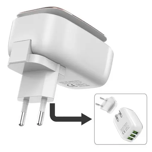 Ночник и сетевое зарядное устройство для Ldnio A4405 4 USB + кабель USB to Type-C - фото 8