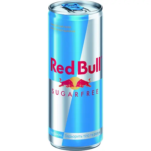 Енергетичний напій Red Bull без цукру 250 мл - фото 2