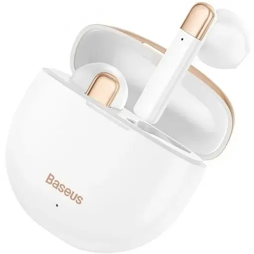 Блютуз Стерео Гарнитура Baseus NGW2 TWS Белый