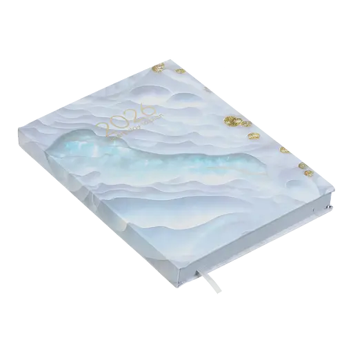 Щоденник датований Buromax Fantastic 2026 поліграфічний A5 бірюзовий (BM.21161-06) - фото 3