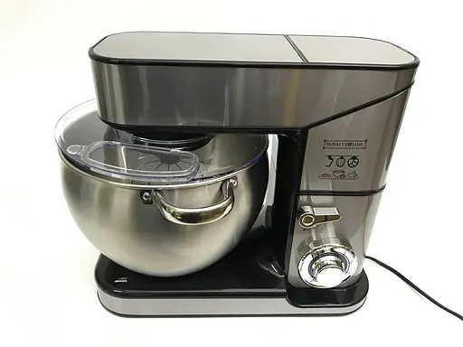 Кухонный комбайн Royalty Line планетарный миксер тестомес RL-PKM мощность 2500 Вт Silver - фото 2