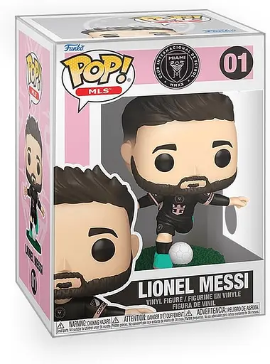 Фігурка Funko Pop Inter Miami Lionel Messi Інтер Майамі Ліонель Мессі 10 см FP IM LM 01 - фото 2