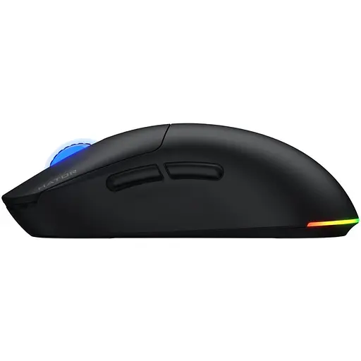 Игровая мышь Hator HTM-730 Quasar3 Wireless ESports Gaming 12000dpi 35G Black - фото 4