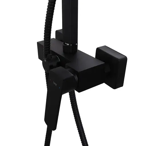 Душова система Topaz Lexi TL 21702-H57-BL, Чорний матовий - фото 2