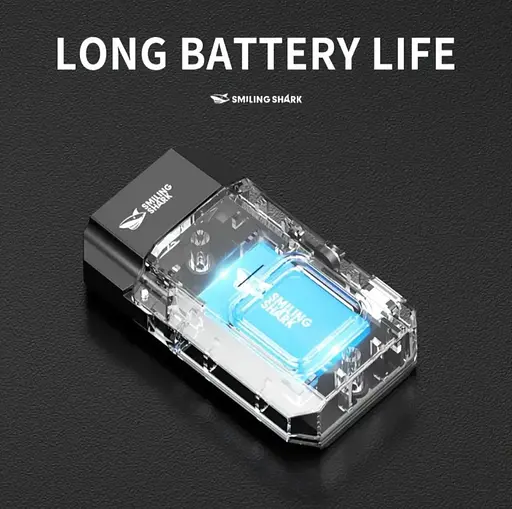 Перезаряджуваний ліхтарик-запальничка SMILING SHARK TIP-137 COB, надяскравий, з зарядкою Type-C, кишеньковий - фото 9