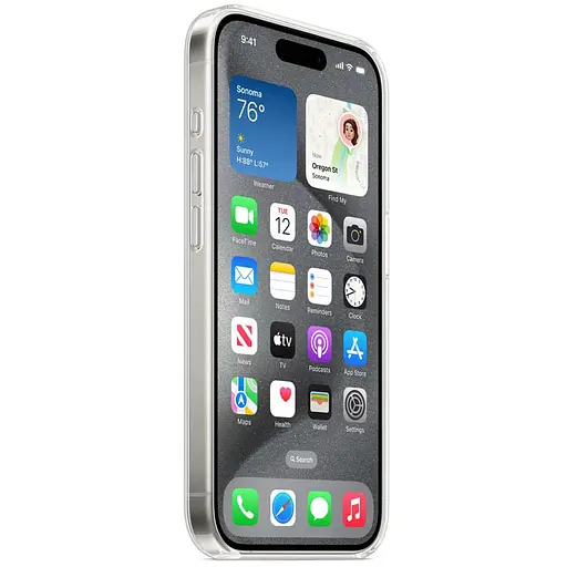 Чехол Epik TPU Clear Case with MagSafe для Apple iPhone 15 Pro 6.1 Clear - фото 3
