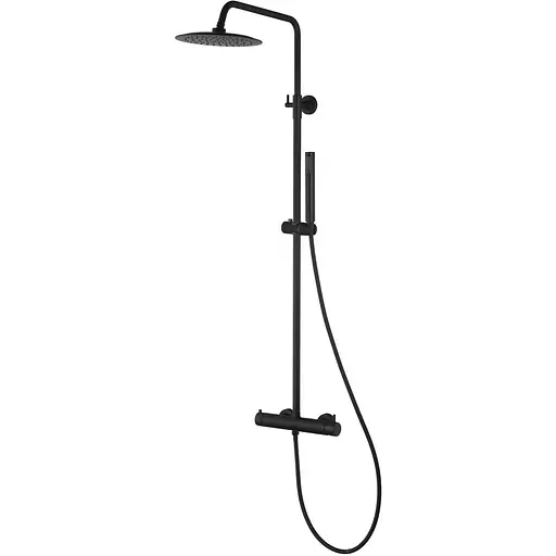 Душова система Corsan Lugo Black Matt CMN01MBL, Чорний матовий - фото 1