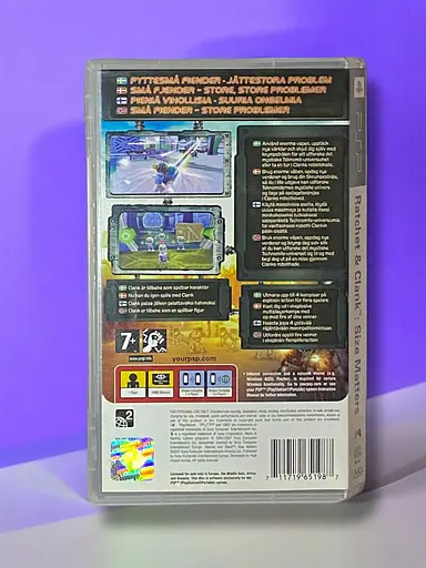 Лицензионный диск на PSP лицензия Ratchet & Clank: Size Matters - фото 3