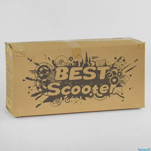Самокат дитячий Best Scooter 58х15х29 см Чорно-рожевий 000231560 - фото 2