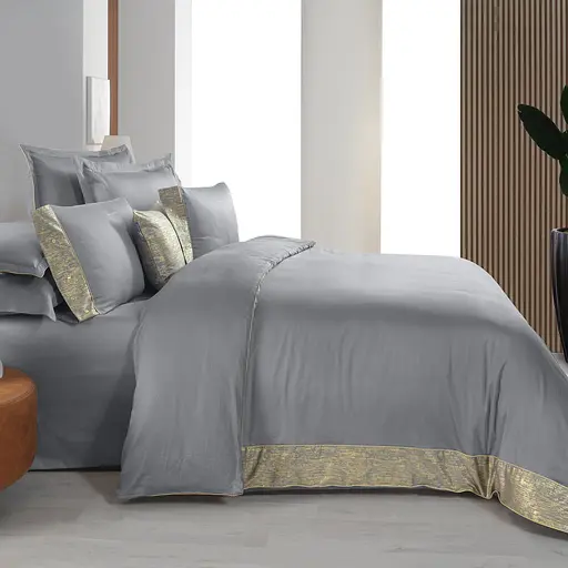 Постільна білизна Voronej Grey Сатин Преміум Sarev pbe0052210 - фото 2