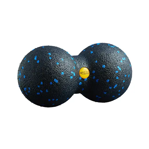 Массажный мяч двойной 4FIZJO EPP DuoBall 08 Black/Blue 4FJ1318 (P-5907222931318) - фото 1