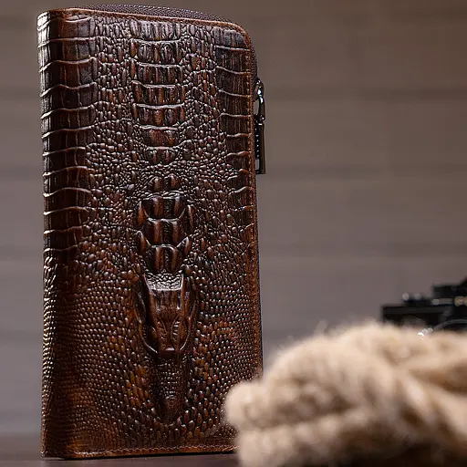 Чоловічий шкіряний клатч Vintage 20х10,5х2 см sum0012744 - фото 5