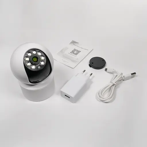 IP-видеокамера поворотная с WiFi 3Mp Light Vision VLC-5148ID f=3.6mm, ИК+LED-подсветка, с микрофоном (75-00173) - фото 5