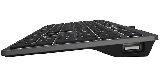 Клавіатура A4Tech Fstyler FX60H White Backlit USB Grey (FX60H USB (Grey) White backlit) - фото 4