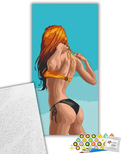 Набор для росписи ArtCraft Летнее искушение 40 x 80 см (10124-AC) - фото 2