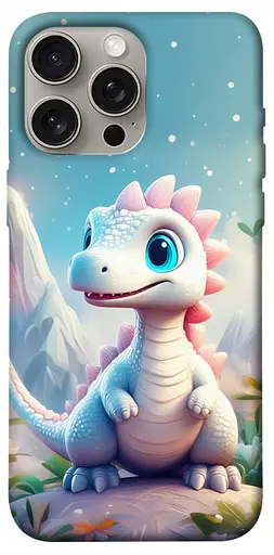 TPU чохол Білий дракоша - фото 1