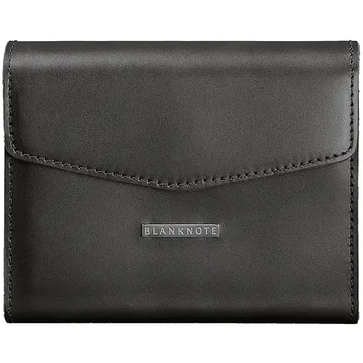 Жіноча шкіряна сумка поясна / кроссбоді Mini чорна - фото 1