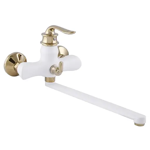 Змішувач для ванни Zerix Z22219-7 ZX0495 Білий матовий - фото 1