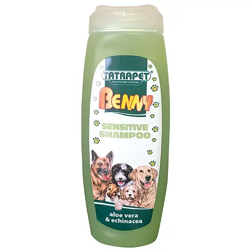 Шампунь для собак TatraPet Benny с чувствительной кожей из алоэ вера и эхинацеей 200 мл 