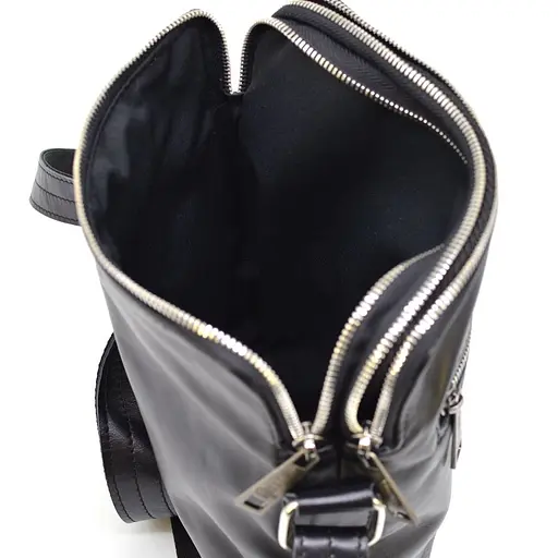 Чоловіча шкіряна сумка через плече TARWA 27х28х6 см sum0025368 - фото 8