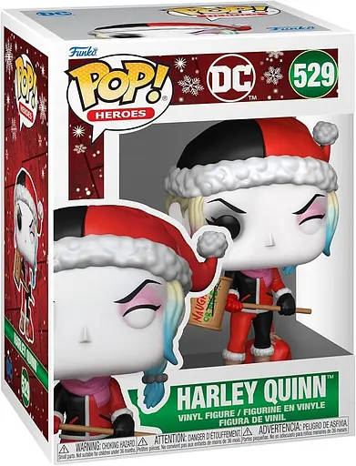 Коллекционная фигурка Funko Pop ДС Харли Квинн DC Comics Harley Quinn 10 см FP DC HQ 529 - фото 3