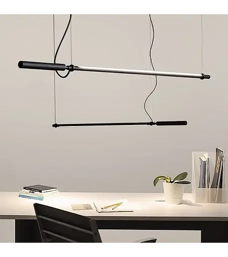 Люстра Romin Lines One F (чорний) - фото 1