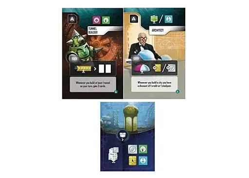 Настольная игра Rio Grande Games Подводные города: Новые открытия (Underwater Cities: New Discoveries) (англ.) - фото 3