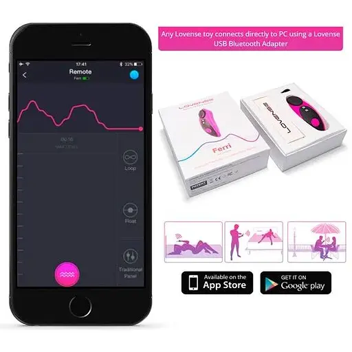 Смарт-вібратор в трусики Lovense Ferri - фото 2