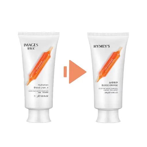 Пінка для очищення жирної/комбінованої шкіри Hymeys Blood Orange 200 мл - фото 2