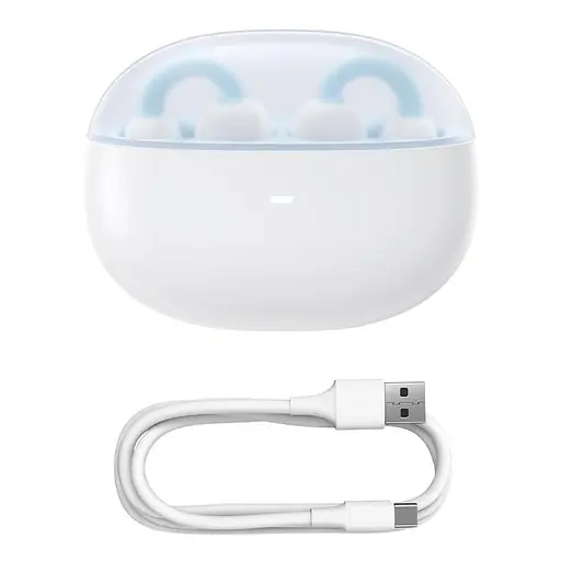 Бездротові TWS навушники Baseus AirGo 1 Ring Open-Ear (A00069201) Stellar White - фото 6