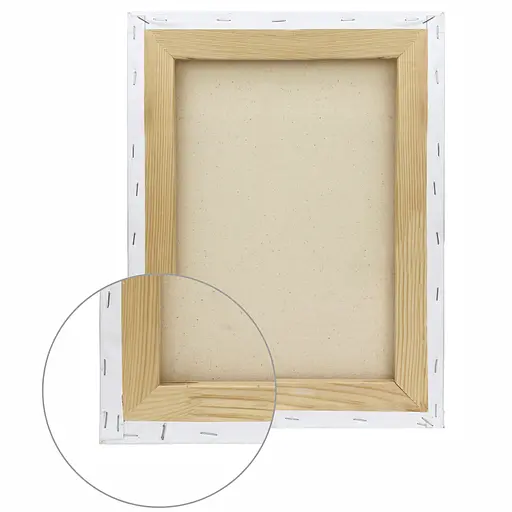 Подрамник Rosa Studio 24×24 см модуль №0 мелкое зерно акрил хлопок - фото 2