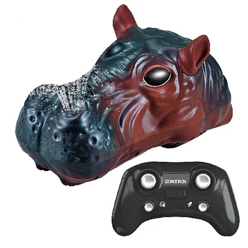 Човен на радіокеруванні SHT 3736AD Hippopotamus 2.4G Black / Brown - фото 2