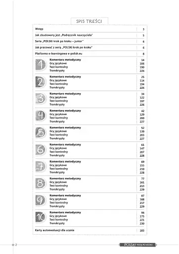 Polski, krok po kroku Junior 1. Podręcznik nauczyciela - фото 2