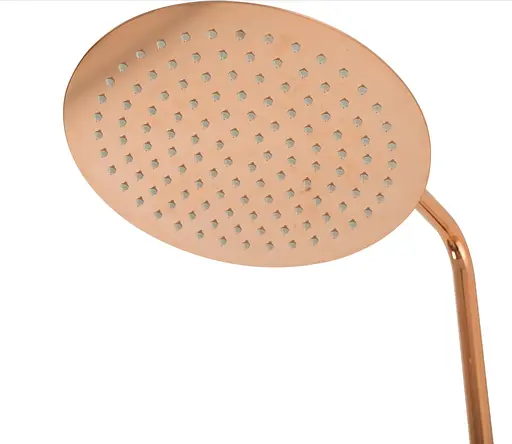 Душовя система Rea Lungo з термостатом та виливом rose gold REA-P6606, Теплий захід сонця - фото 6