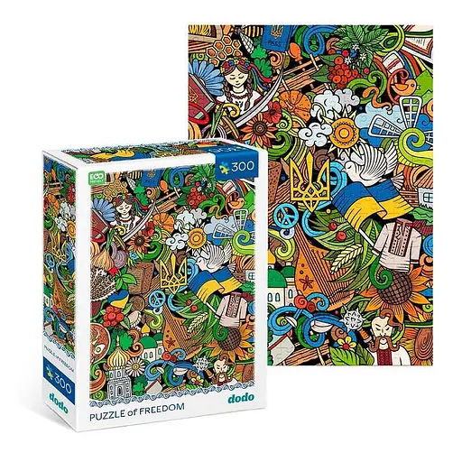 Пазл "Український настрій" 300587 DoDo, 300елементів, у коробці (4820198240714 - фото 3
