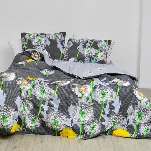 Комплект постільної білизни Viluta євро ранфорс 9847 100% бавовна - фото 1