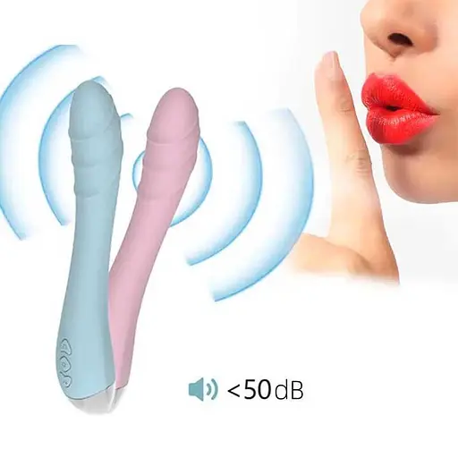 Вібратор Silver Fox для стимуляції точки G USB Синій K0825-2 - фото 4