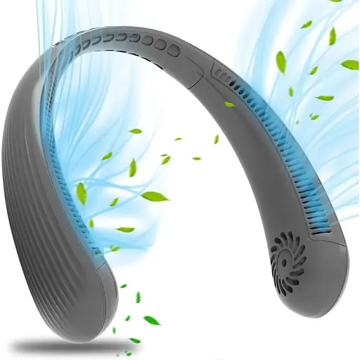 Портативный вентилятор для шеи TONIFAY безлопастный 4000 мАч перезаряжается