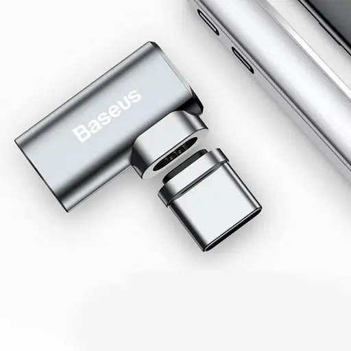 Перехідник кутовий магнітний Baseus Mini Magnetic Type-C Elbow Adapter - фото 2