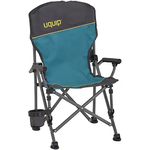 Кресло раскладное Uquip Kirby голубое с серым (244006) - фото 1