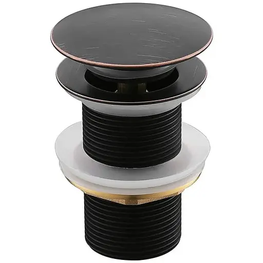 Клапан донний Pop-up (без переливу)Imprese Podzima Zrala ZMK02170851, Чорний матовий - фото 1