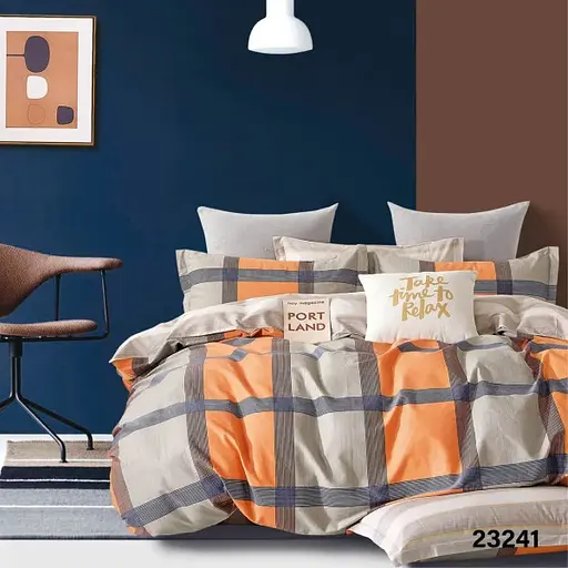 Комплект постільної білизни Viluta сімейний ранфорс 23241 100% бавовна - фото 1
