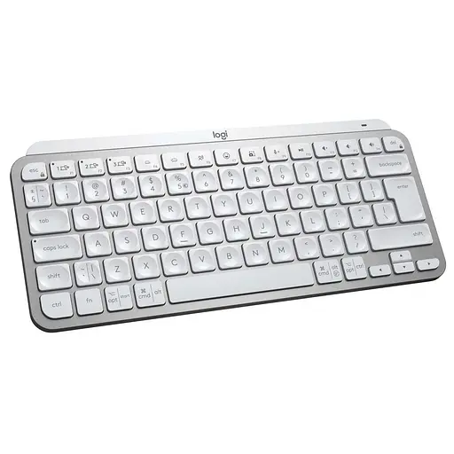 Клавіатура Logitech MX Keys Mini For Mac Wireless Illuminated Pale Grey (920-010526) - фото 2