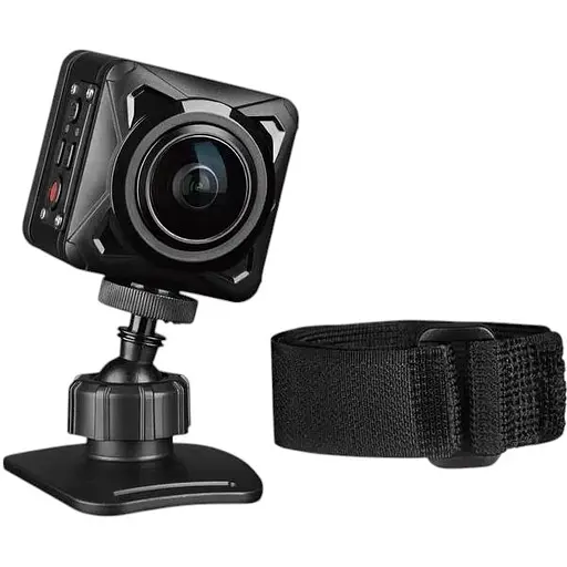 Відеокамера Silver Crest SWK360A1 огляд 360° 2448 x 2448 IPX8 30 кадрів за секунду Micro SD - фото 1