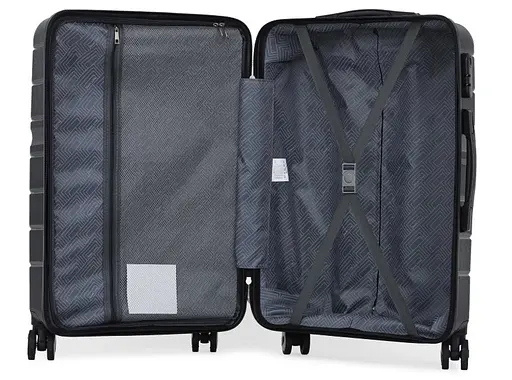 Чемодан Semi Line 26" (M) Black (T5618-2) (DAS302318) - фото 2