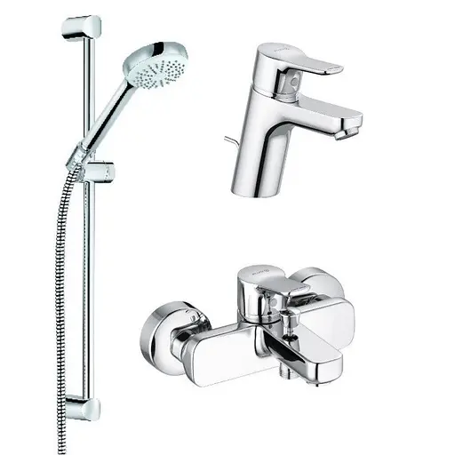 Набір змішувачів для вани Kludi Pure&Easy 376850565 - фото 1